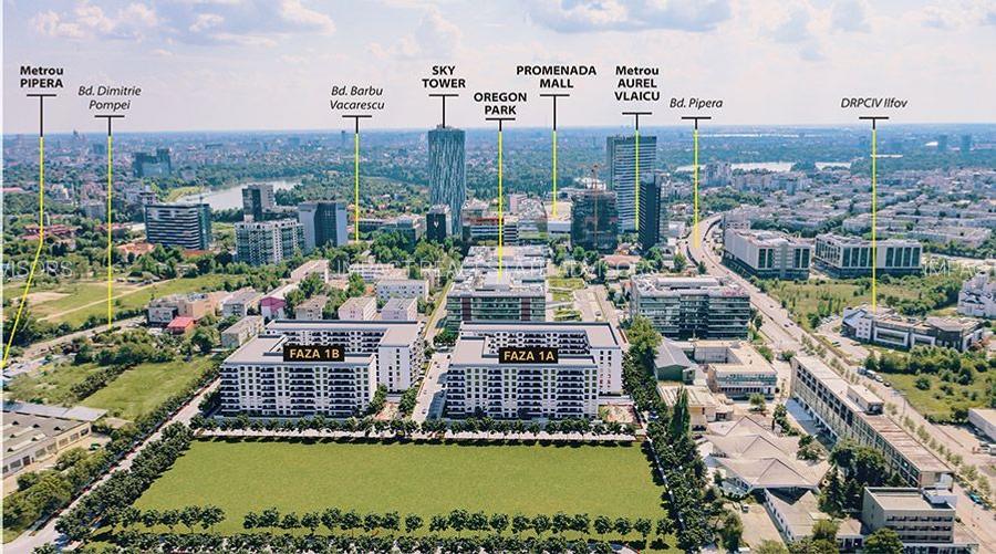 Apartament cu 2 camere faza2 | et 1– Pipera-Aviatiei | Nusco City - 3