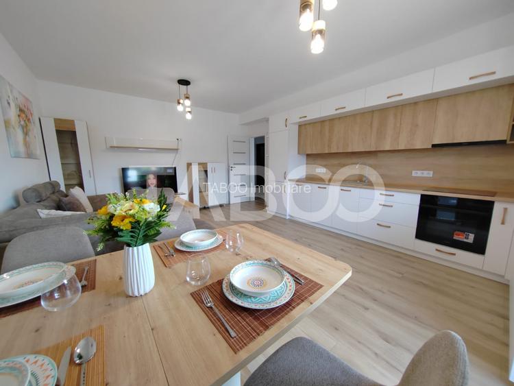Apartament modern decomandat 3 camere 63 mpu 2 locuri parcare Sibiu - 9