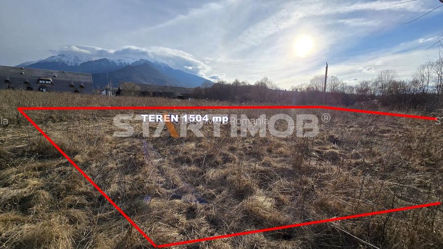 Teren cu autorizatie de constructie Rasnov Glajarie - 2