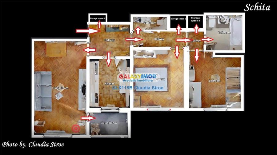 INCHIRIERE APARTAMENT 3 CAMERE OBOR METROU - 8