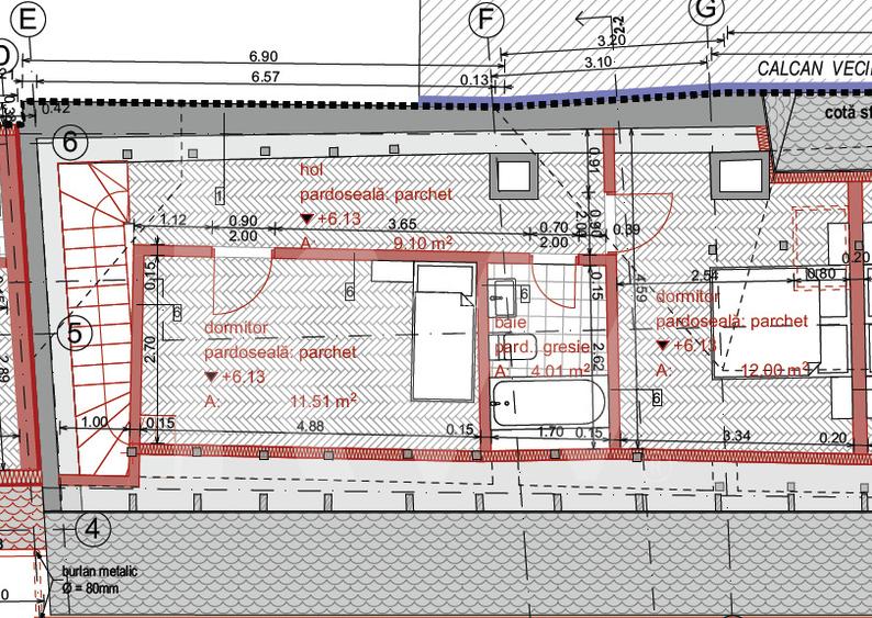 Apartament 3 camere | Etaj 1 + M | Curte | ULTRACENTRAL - 6