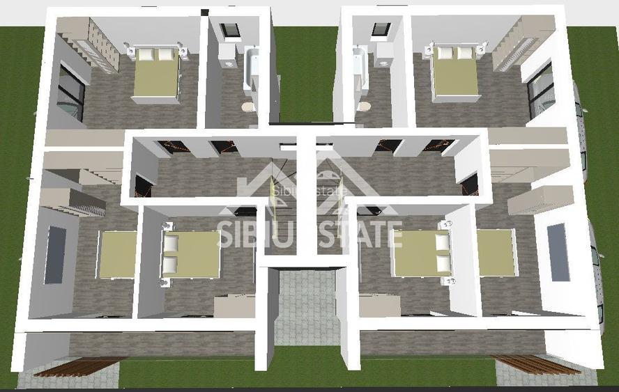 Casa moderna Selimbar, imobil nou - 4