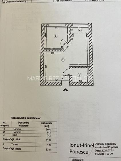 Studio bine compartimentat, parcare, complet mobilat, renovat, mutare imediata - 33