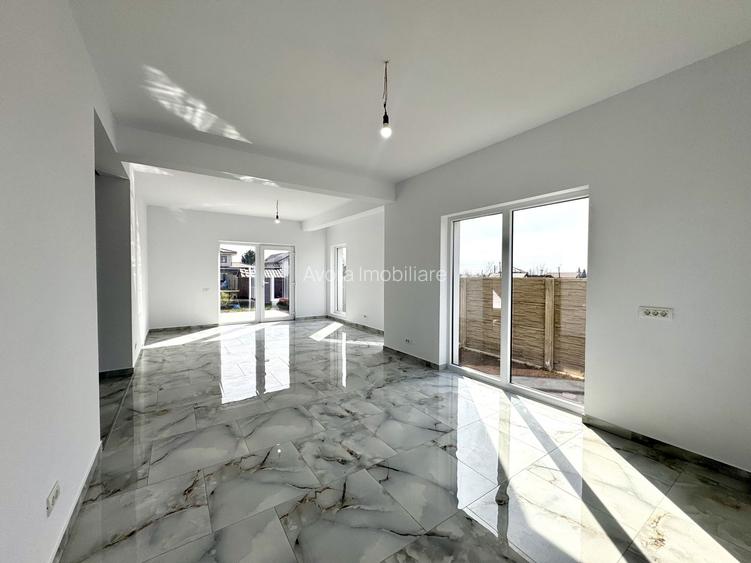 De vânzare duplex 1/2, stil cubic, despărțit prin camera tehnică, Sanandrei. - 8