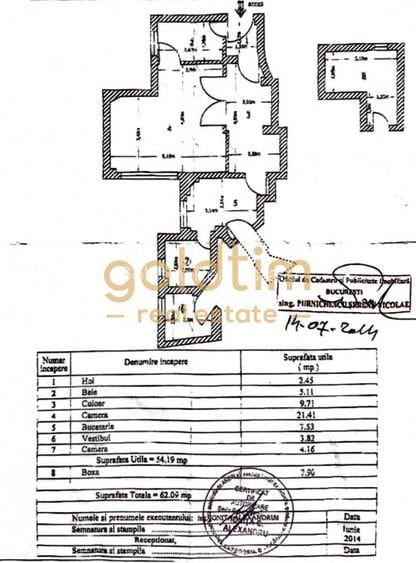 2 CAMERE 54MP/IDEAL BIROU NOTARIAL/CABINET STOMATOLOGIC/BISERICA ARMENEASCA - 24