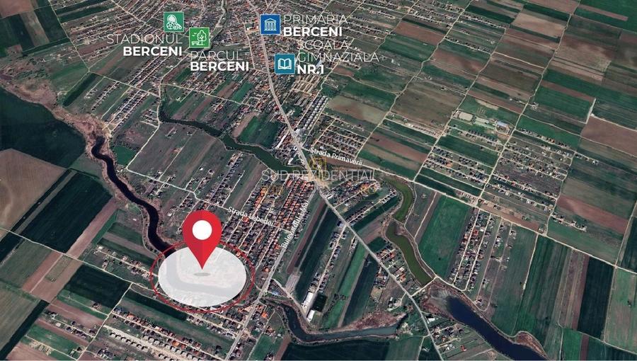 Teren de vanzare, 561 mp, strada Cetatea Alba, Mamina, Comuna Berceni - 2