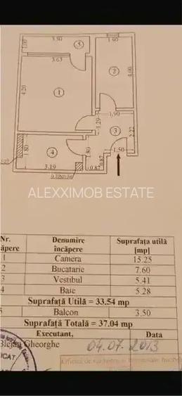 Garsoniera de vanzare - 34 mp - Zona Grand Arena - 2