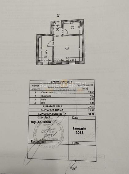 Garsoniera in Confort Urban Residence, gata de mutare, Salaj, Sector 5 - 9