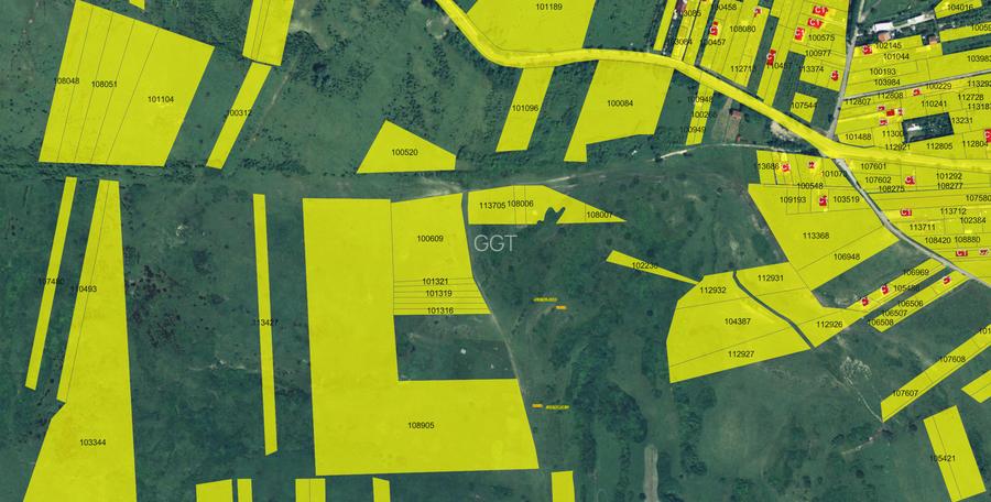 Teren agricol extravilan de vânzare – 67.500 mp – Dealul Daii, Sibiu - 1