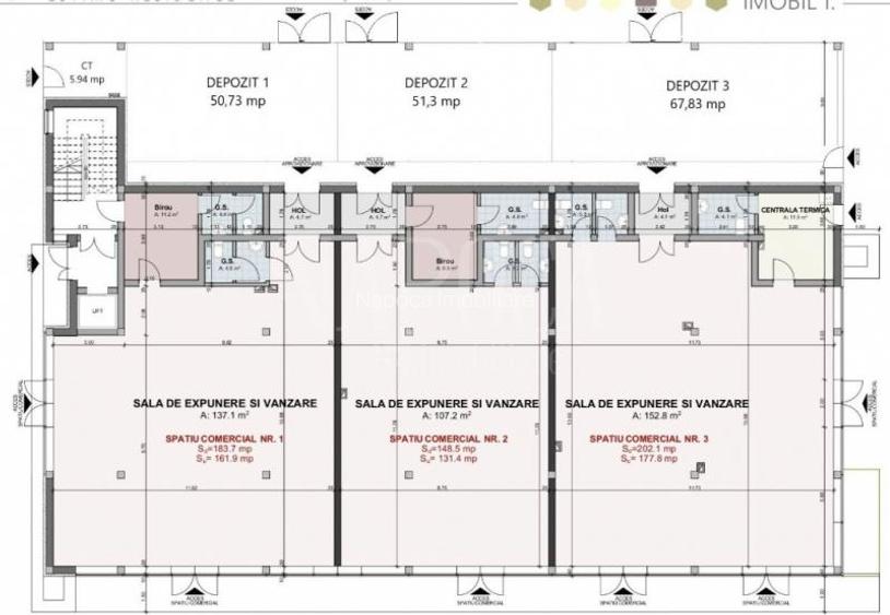 Spatiu comercial de vanzare in Sannicoara - 2