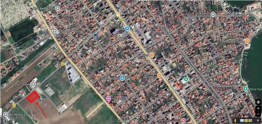 Teren intravilan 3000mp, deschidere 60ml, varianta Ovidu - 2