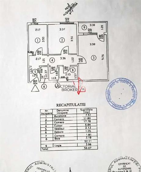 METROU N.GRIGORESCU / 2 CAMERE DECOMANDAT CU VEDERE PARC - 3