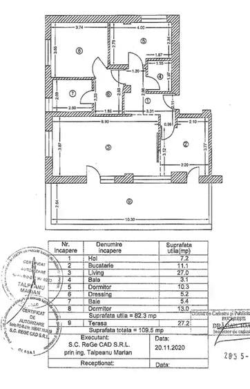 Apartament modern 3 camere | Parter înalt | Terasă superbă de 27,2 mp | Bloc nou - 9