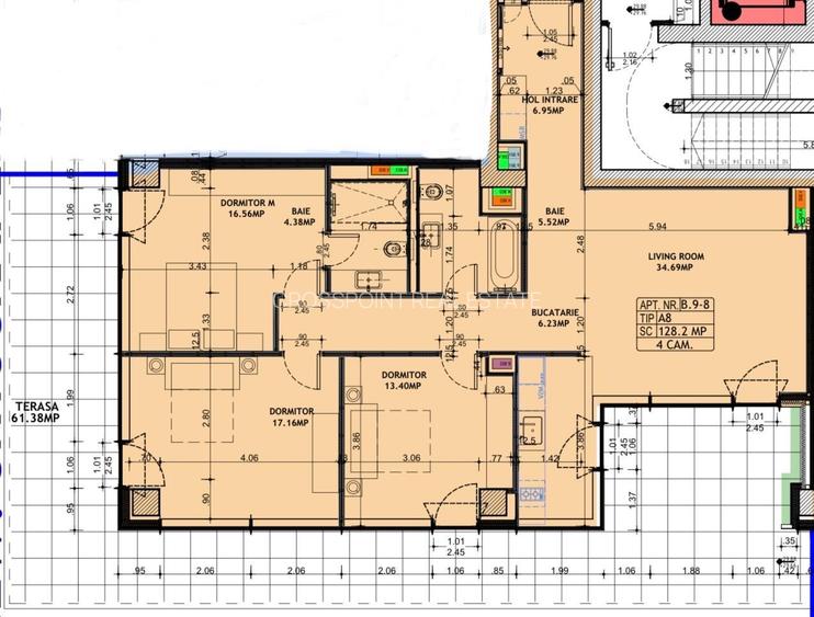 4 Camere | Etaj Superior | Terasă 60mp | Proiect Premium Nord - 3