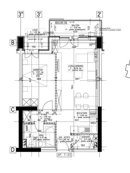 Apartament cu 2 camere, 55 mp, loc de parcare inclus - 7
