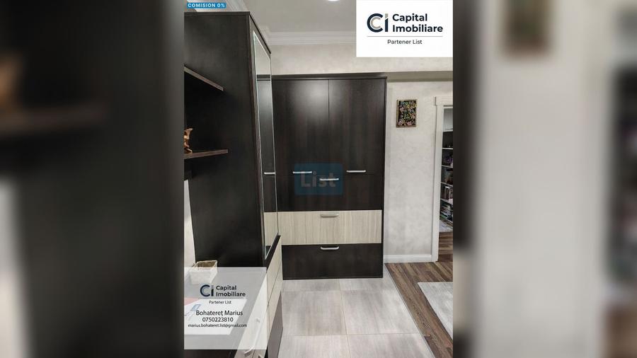 Vânzare apartament 2 camere, spațios și bine compartimentat