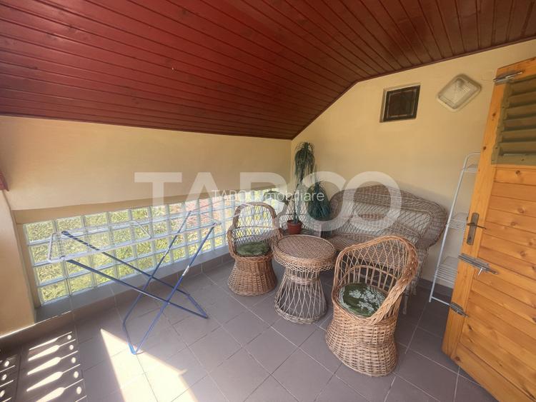 Casa individuala zona de munte cu 6 camere si teren 1030 mp Vale Sibiu - 18