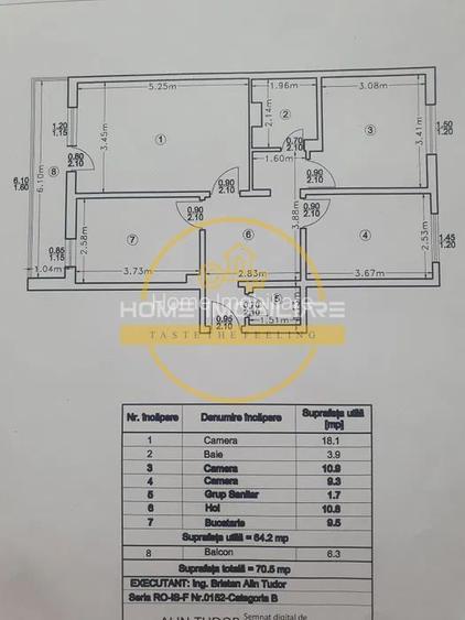 Apartament cu 3 camere/ Etajul 1/ 71mp/ zona Mircea cel Batran - 8
