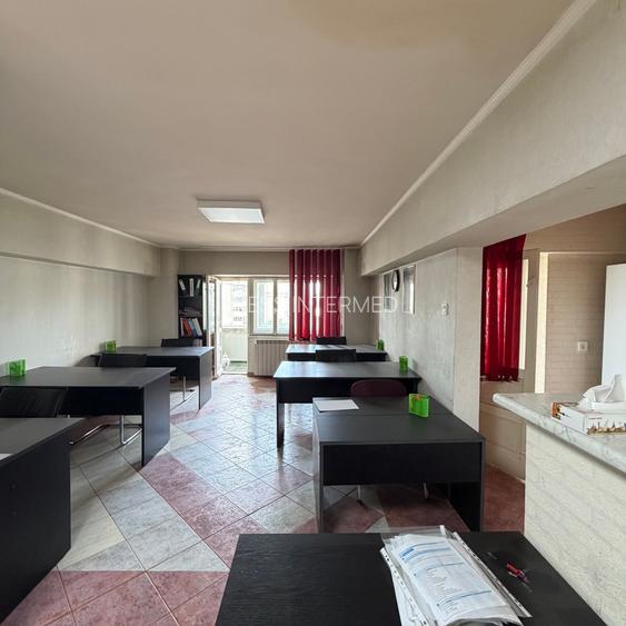 Piata Muncii | 3 camere mobilate birouri | 98mp - 3