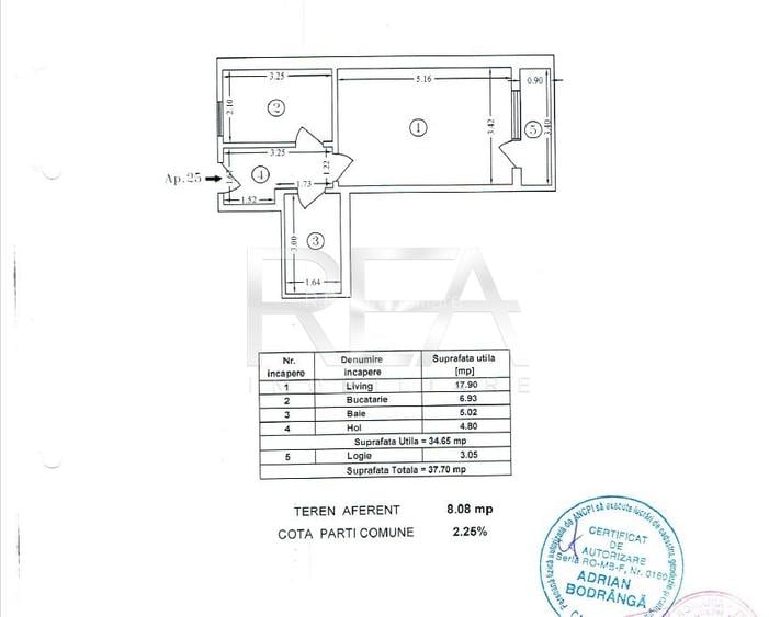 Garsonieră decomandată, mobilată, Metrou Gorjului - 1
