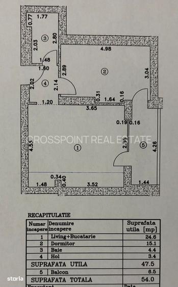 Apartament 2 camere -Cortina North - 8