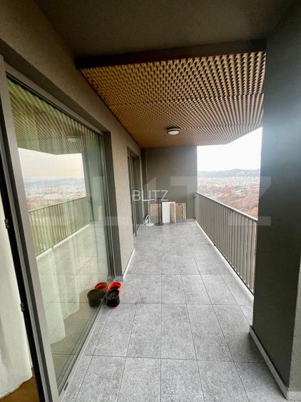 Apartament 3 camere, 63 mp, terasa 11 mp, bloc nou, zona Zorilor - 8