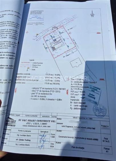 Casa noua de vanzare + 775 mp teren, Cogeasca, com. Letcani - 10