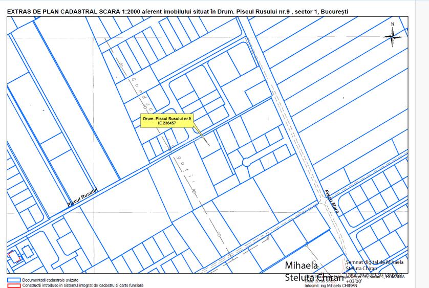 Teren 890mp str. Piscul Rusului - 3