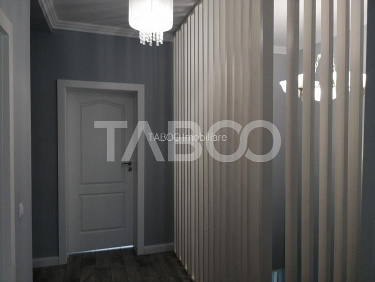 Casa tip duplex 5 camere 120 mpu complet mobilata si utilata Cisnadie - 14