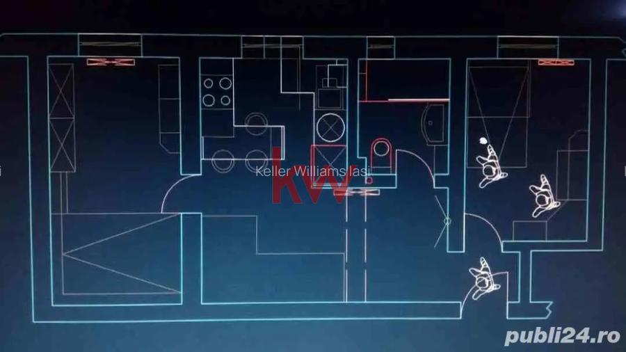 Apartament 3 camere in Cantemir, open space, fara risc, et 2 - 9