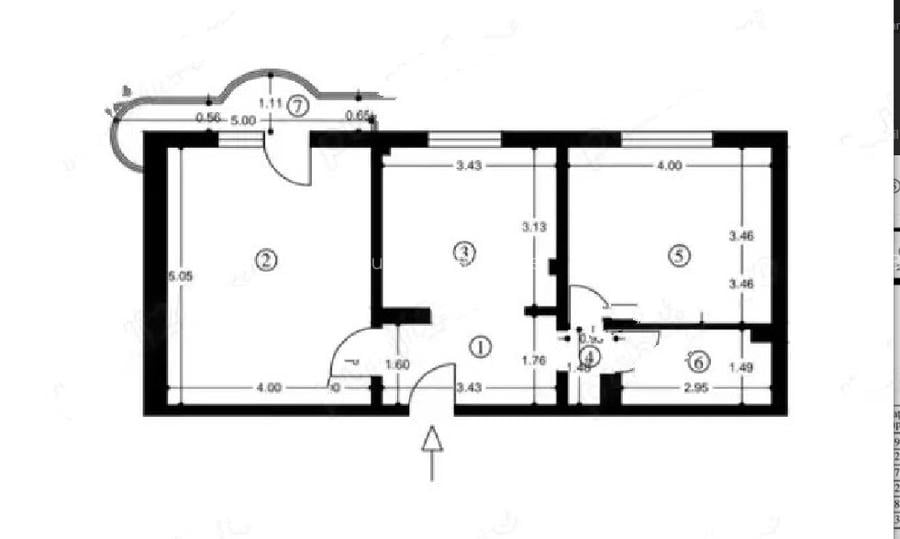 Apartament 2 camere, Tei, Parcul Circului, Metrou, Centrala Termica, Balcon, 5/8 - 6