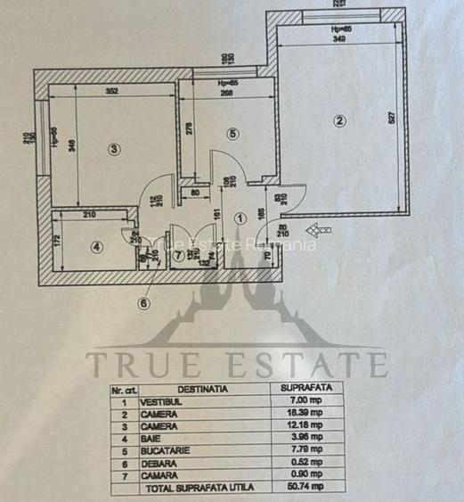 Apartament 2 camere, complet mobilat și utilizat, în zona Aviației - 11
