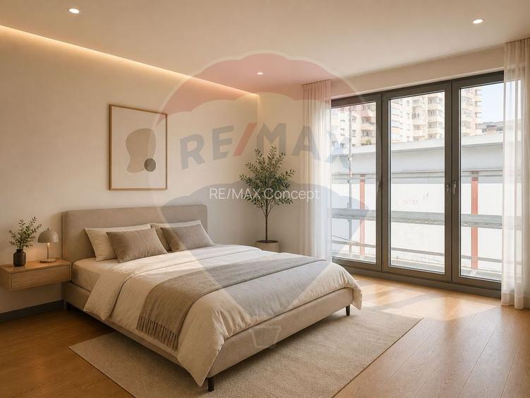Apartament cu 4 camere (terasa 104 mp) de vânzare - zona semicentrală - 3