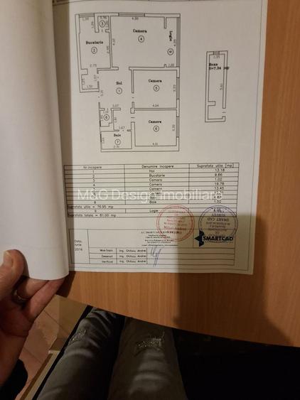 Tipografilor - Popa Sapca 3 camere, et 3, centrala gaz - 33