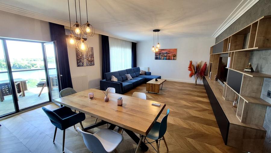 Apartament exclusivist cu 4 camere 146,89 mp Emerald Residence vedere Lacul Tei,