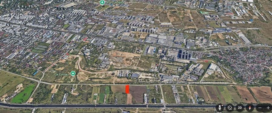 Vanzare teren intravilan 5000 mp Drumul Lunca Cetatii - Splaiul Unirii