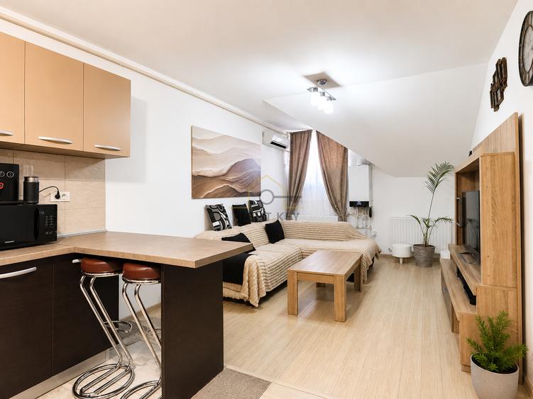 Mutare rapidă! Ap 2 cam, 50mp, mobilat și utilat modern! Comision 0%!