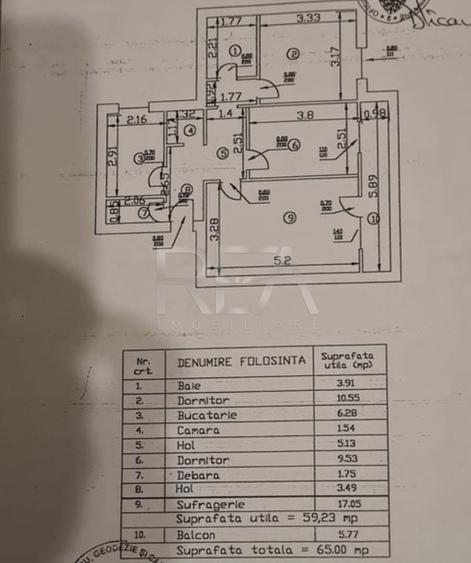 3 camere, et 4/10, 65 mp-Drumul Taberei, Str Valea Argesului
