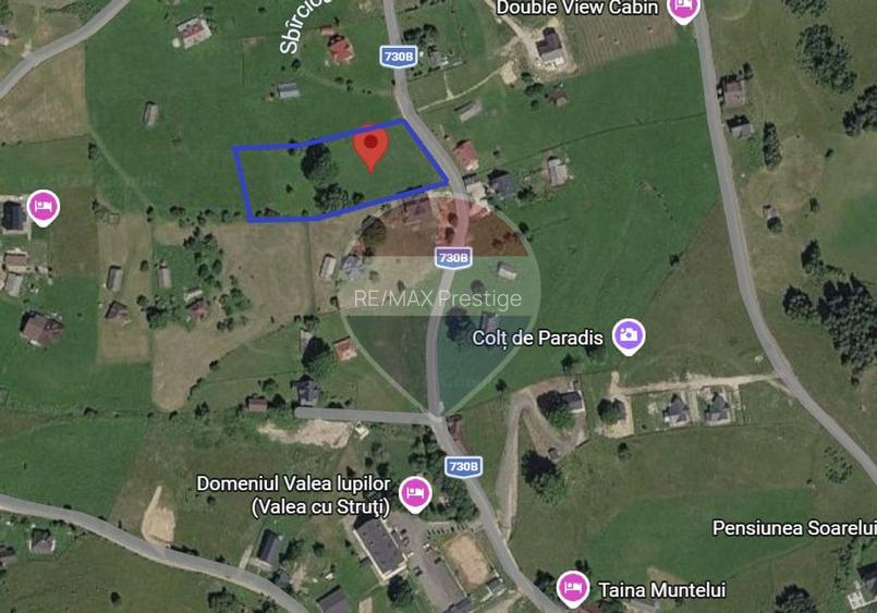 Teren 4,245mp Sirnea  Judetul Brasov - 7