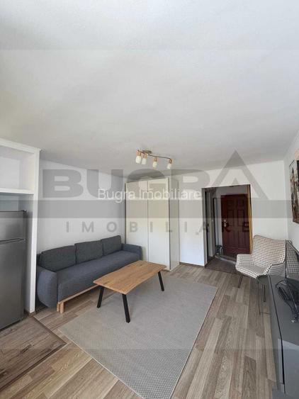 Garsoniera 28 mp, renovata recent, balcon, zona Parang - 3
