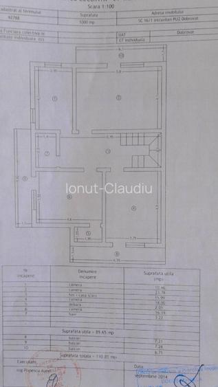 Casa Dobrovat Iași, la roșu, 167 mp, P+1 ,garaj-acces intern+extern - 3