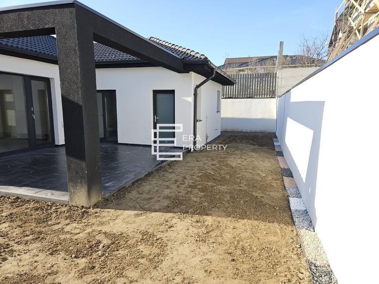 Casă modernă pe un singur nivel– confort, lumină și intimitate, aproape de Sibiu