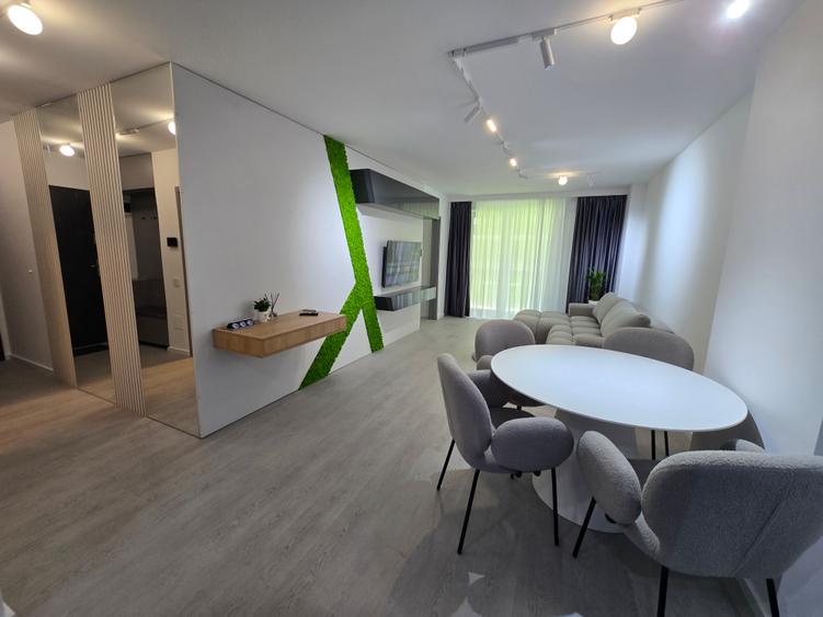 2 camere, bloc nou, mobilat modern, cu garaj, in Elite City, TOTUL NOU