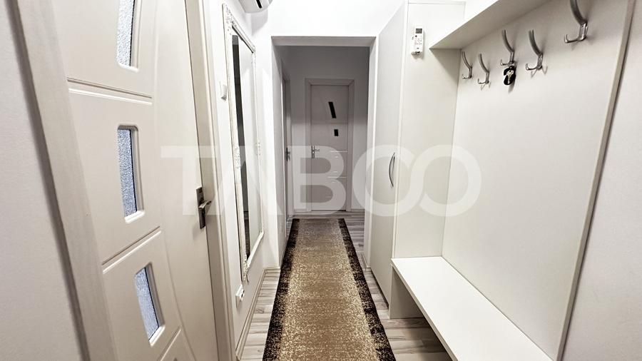 Apartament mobilat utilat 2 camere debara si balcon Mihai Viteazul