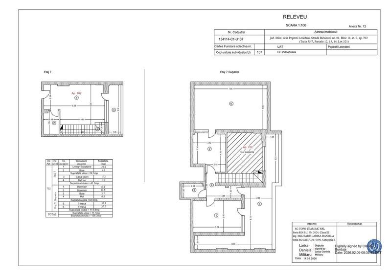 Apartament superb de 3 camere tip Duplex I Biruintei 81 - 11