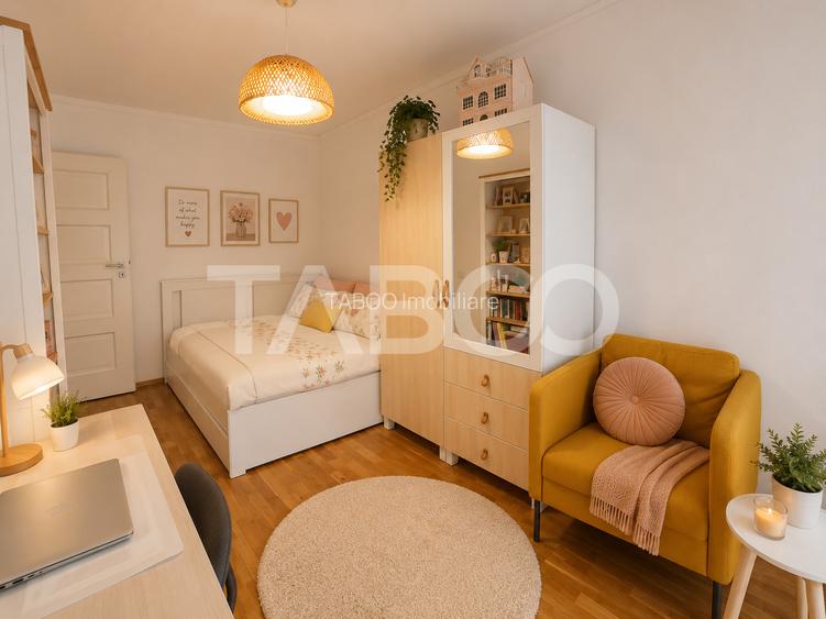 Apartament de vanzare 4 camere balcon boxa lift bloc nou zona Centrala - 7