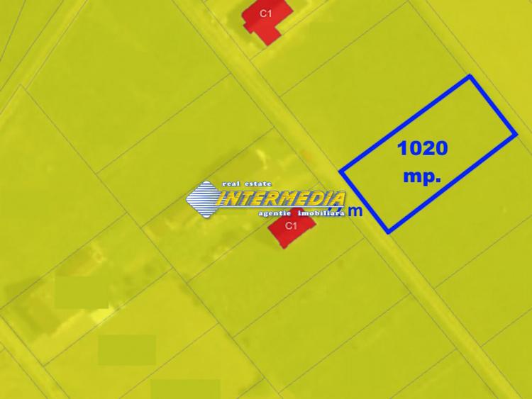 Vanzare Teren intravilan 1020 mp cu deschidere de 22 m si toate utilitatile