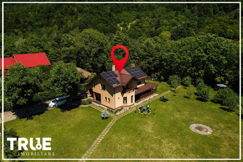 Casă de vacanță premium • 170 m² • Teren 2.500 m² • Bistra Mureșului