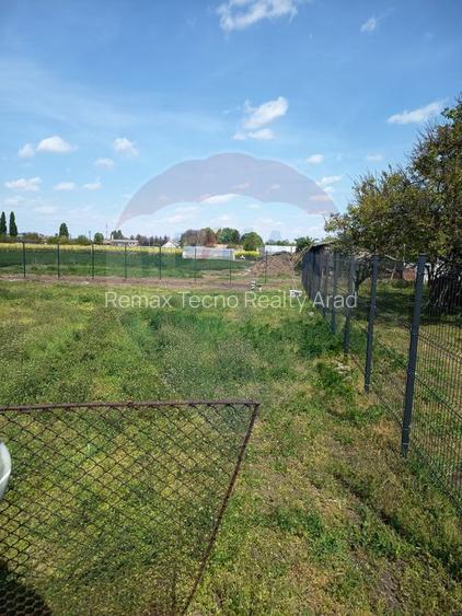 Teren 436mp Curtici cu proiect de casa(parter)