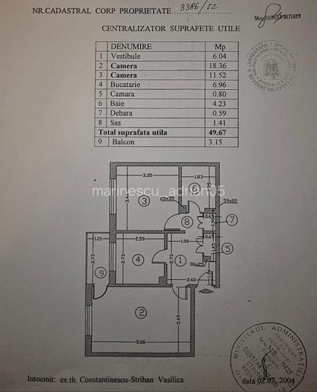 Baneasa, Belizarie, 2 camere, etaj 2 - proprietar 152 500 € - 10